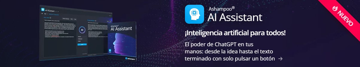 Ashampoo® AI Assistant textos a medida