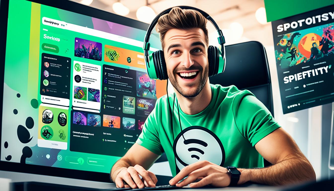 interfaz de Spotify mostrando playlist personalizada y Daily Mix