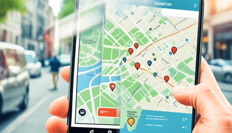 Uso de Google Maps en dispositivos móviles